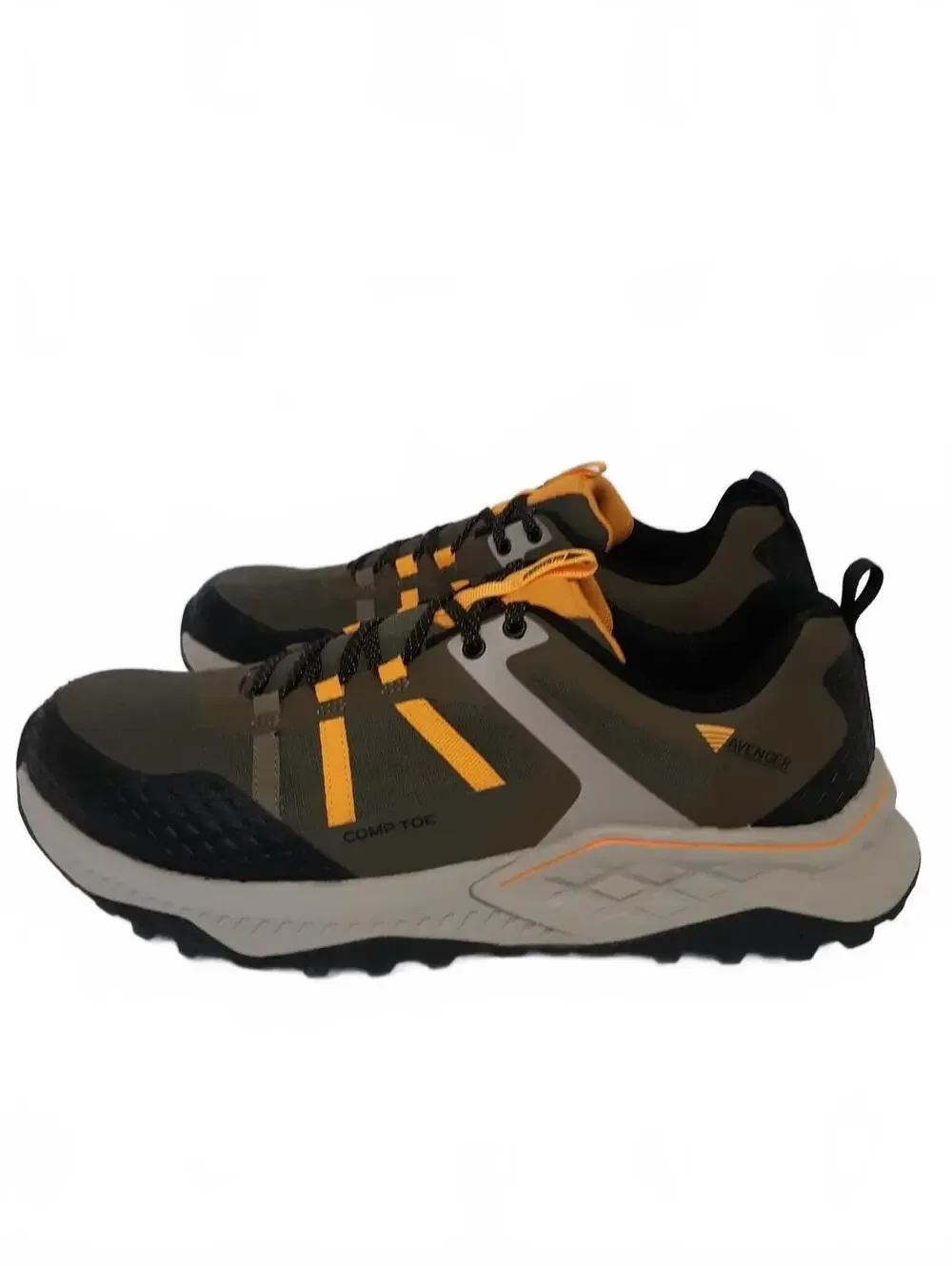 Avenger Men's Aero Trail Composite Toe EH Athletic Work Shoe Olive Size 13W